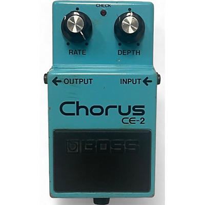 BOSS Used BOSS CE2 Chorus Effect Pedal