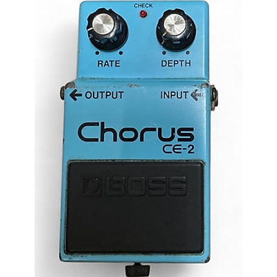 BOSS Used BOSS CE2 Chorus Effect Pedal