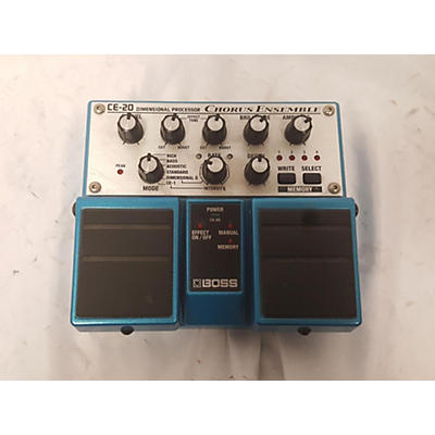 BOSS Used BOSS CE20 Chorus Ensemble Effect Pedal