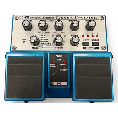 BOSS Used BOSS CE20 Chorus Ensemble Effect Pedal