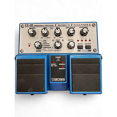 Used BOSS CE20 Chorus Ensemble Effect Pedal