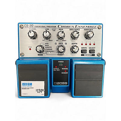 Used BOSS CE20 Chorus Ensemble Effect Pedal