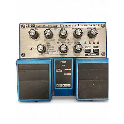 Used BOSS CE20 Chorus Ensemble Effect Pedal
