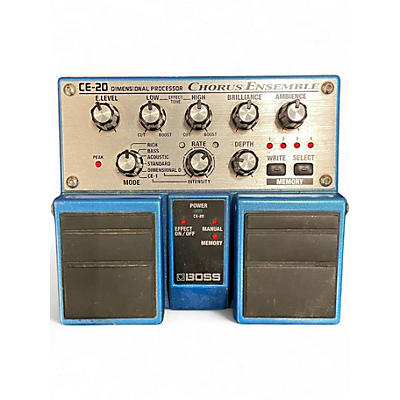 Used BOSS CE20 Chorus Ensemble Effect Pedal