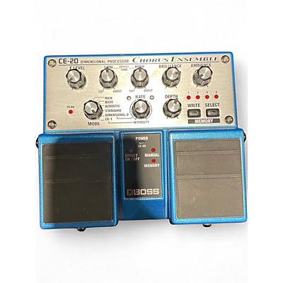 Used BOSS CE20 Chorus Ensemble Effect Pedal