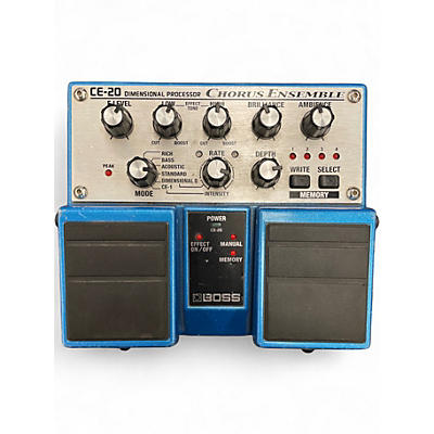 Used BOSS CE20 Chorus Ensemble Effect Pedal