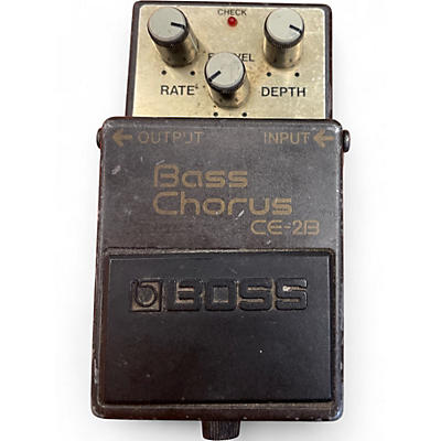 Used BOSS CE2B Bass Chorus Bass Effect Pedal