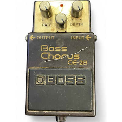 Used BOSS CE2B Bass Chorus Bass Effect Pedal