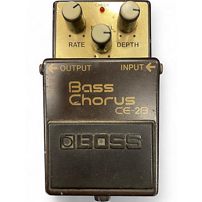 Used BOSS CE2B Bass Chorus Bass Effect Pedal