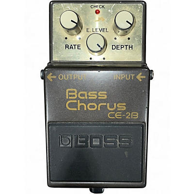 Used BOSS CE2B Bass Chorus Bass Effect Pedal
