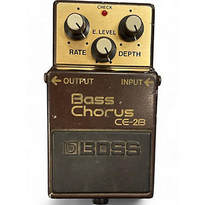 Used BOSS CE2B Green Label Effect Pedal