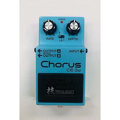 BOSS Used BOSS CE2W Waza Craft Chorus Effect Pedal