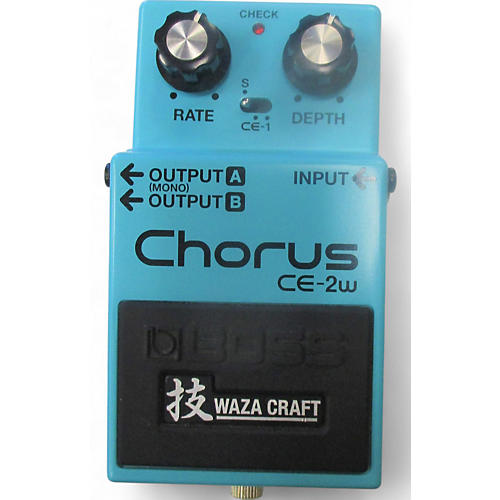 BOSS Used BOSS CE2W Waza Craft Chorus Effect Pedal