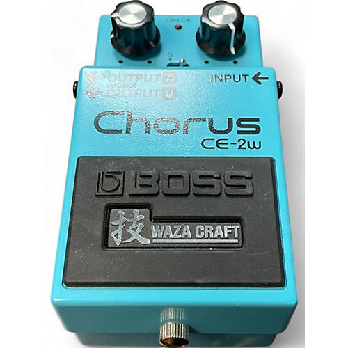 BOSS Used BOSS CE2W Waza Craft Chorus Effect Pedal