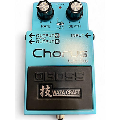 Used BOSS CE2W Waza Craft Chorus Effect Pedal