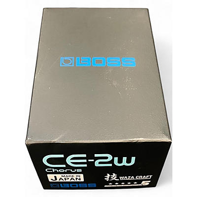 Used BOSS CE2W Waza Craft Chorus Effect Pedal