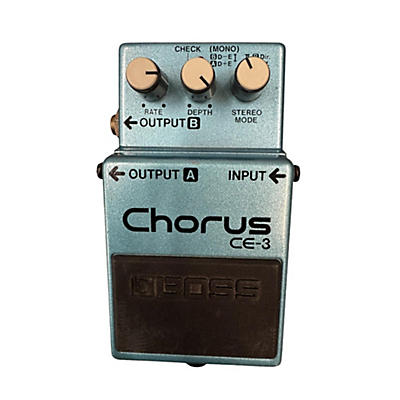 BOSS Used BOSS CE3 Chorus Effect Pedal