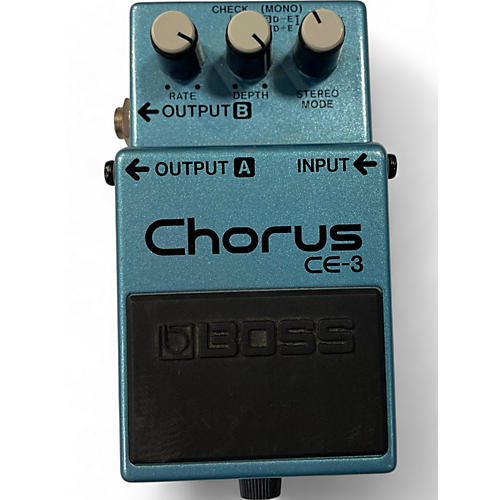 BOSS Used BOSS CE3 Chorus Effect Pedal