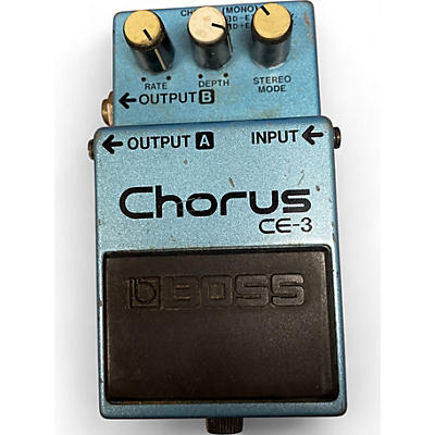 BOSS Used BOSS CE3 Chorus Effect Pedal