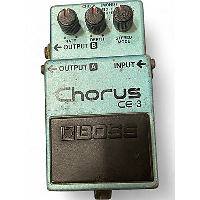 Used BOSS CE3 Chorus Effect Pedal