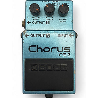 Used BOSS CE3 Chorus Effect Pedal