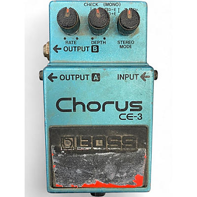 Used BOSS CE3 Chorus Effect Pedal