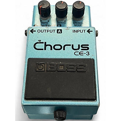 Used BOSS CE3 Chorus Effect Pedal