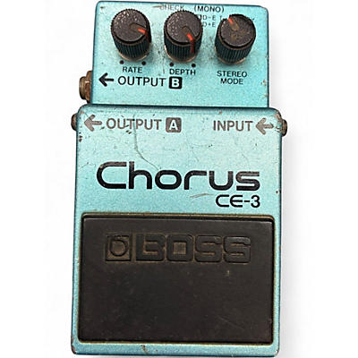 Used BOSS CE3 Chorus Effect Pedal