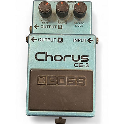 Used BOSS CE3 Chorus Effect Pedal