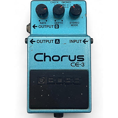 Used BOSS CE3 Chorus Effect Pedal