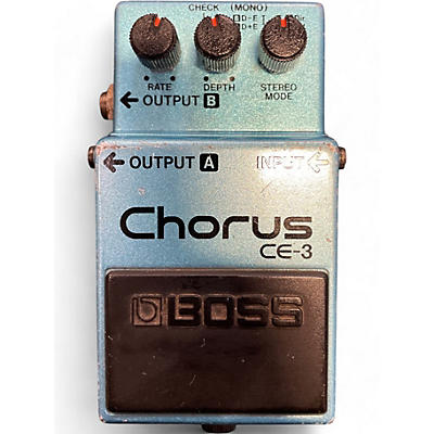 Used BOSS CE3 Chorus Effect Pedal