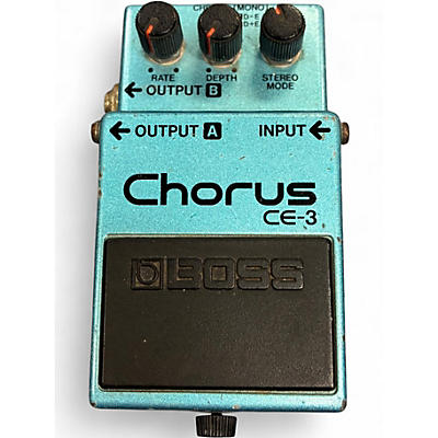 Used BOSS CE3 Chorus Effect Pedal