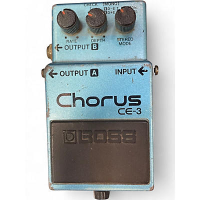 Used BOSS CE3 Chorus Effect Pedal