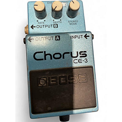 Used BOSS CE3 Chorus Effect Pedal