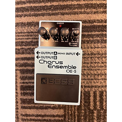 BOSS Used BOSS CE5 Chorus Ensemble Effect Pedal