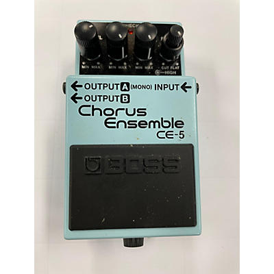 Used BOSS CE5 Chorus Ensemble Effect Pedal