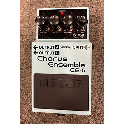 BOSS Used BOSS CE5 Chorus Ensemble Effect Pedal