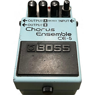 Used BOSS CE5 Chorus Ensemble Effect Pedal