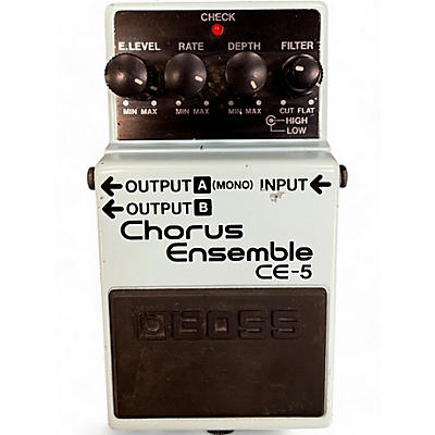 Used BOSS CE5 Chorus Ensemble Effect Pedal