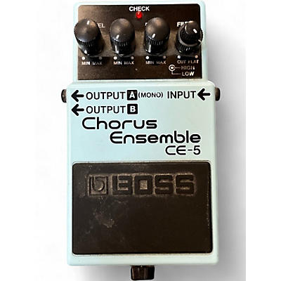 Used BOSS CE5 Chorus Ensemble Effect Pedal