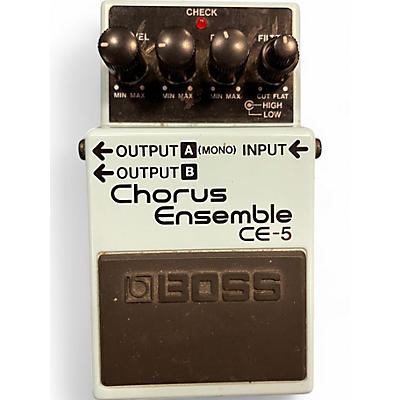 Used BOSS CE5 Chorus Ensemble Effect Pedal