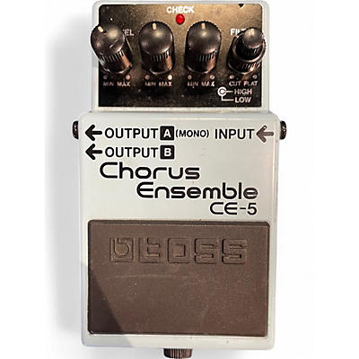 Used BOSS CE5 Chorus Ensemble Effect Pedal