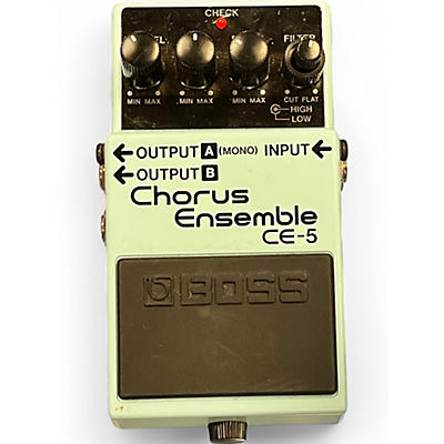 Used BOSS CE5 Chorus Ensemble Effect Pedal