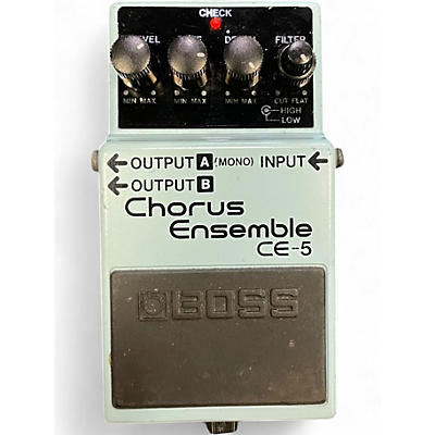 Used BOSS CE5 Chorus Ensemble Effect Pedal