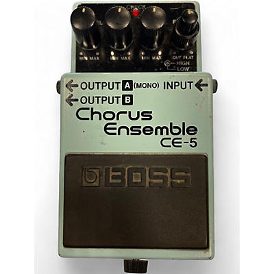 Used BOSS CE5 Chorus Ensemble Effect Pedal