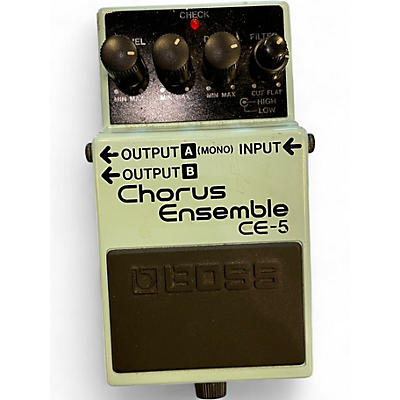 Used BOSS CE5 Chorus Ensemble Effect Pedal