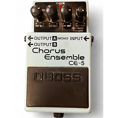 Used BOSS CE5 Chorus Ensemble Effect Pedal