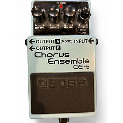 Used BOSS CE5 Chorus Ensemble Effect Pedal