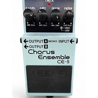 Used BOSS CE5 Chorus Ensemble Effect Pedal