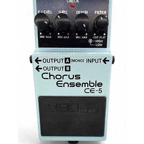 Used BOSS CE5 Chorus Ensemble Effect Pedal